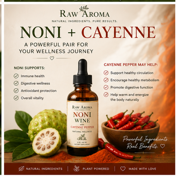 Noni Wine Drops w. Guinea hen root (2 oz)