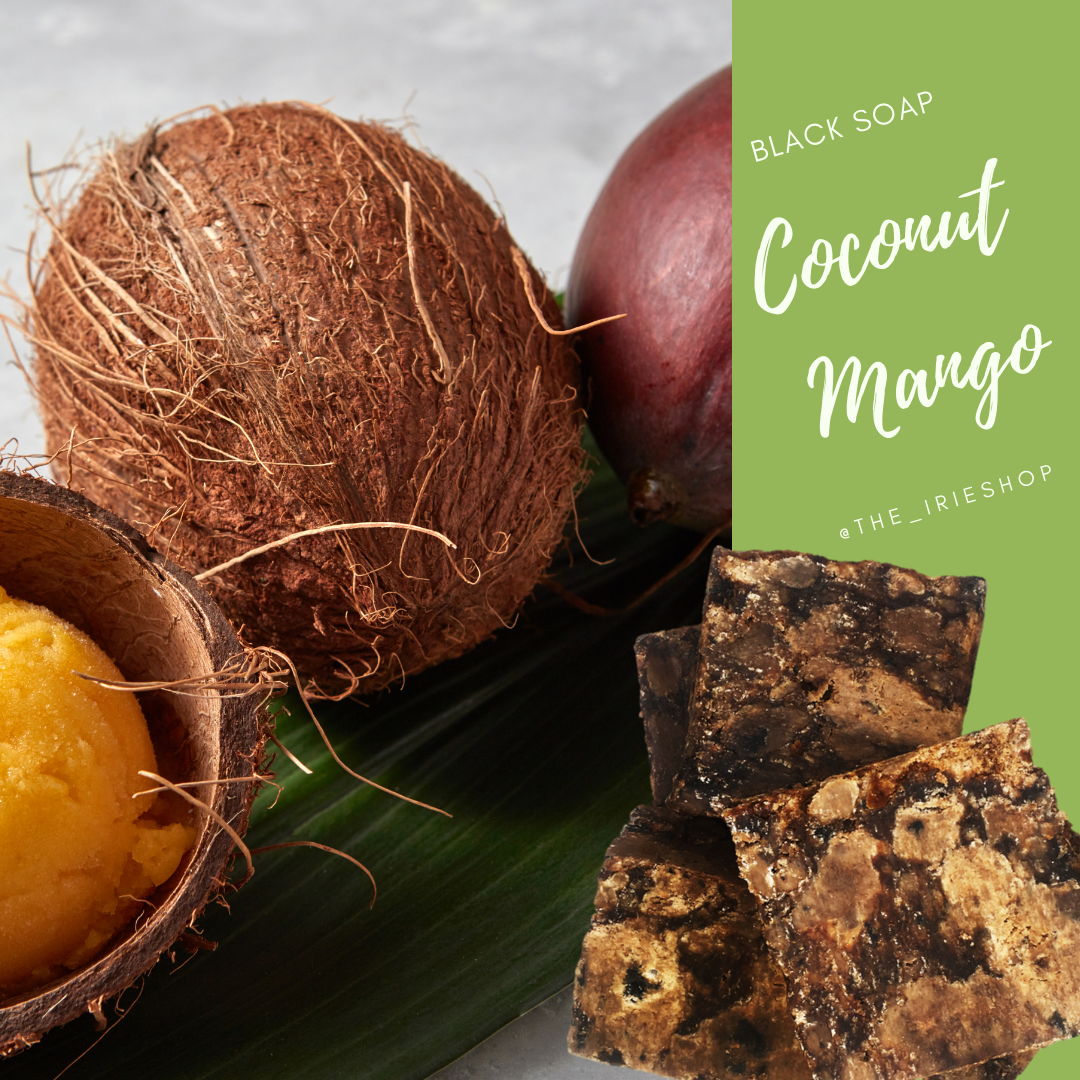 Coconut Mango African Black Soap
