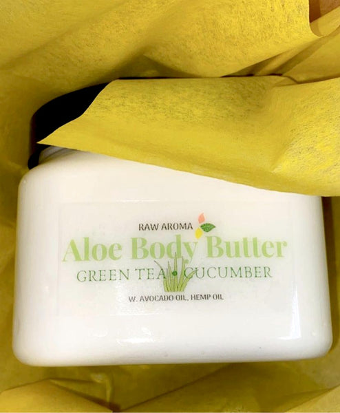 Whipped Aloe Vera Body Butter (Code Green)