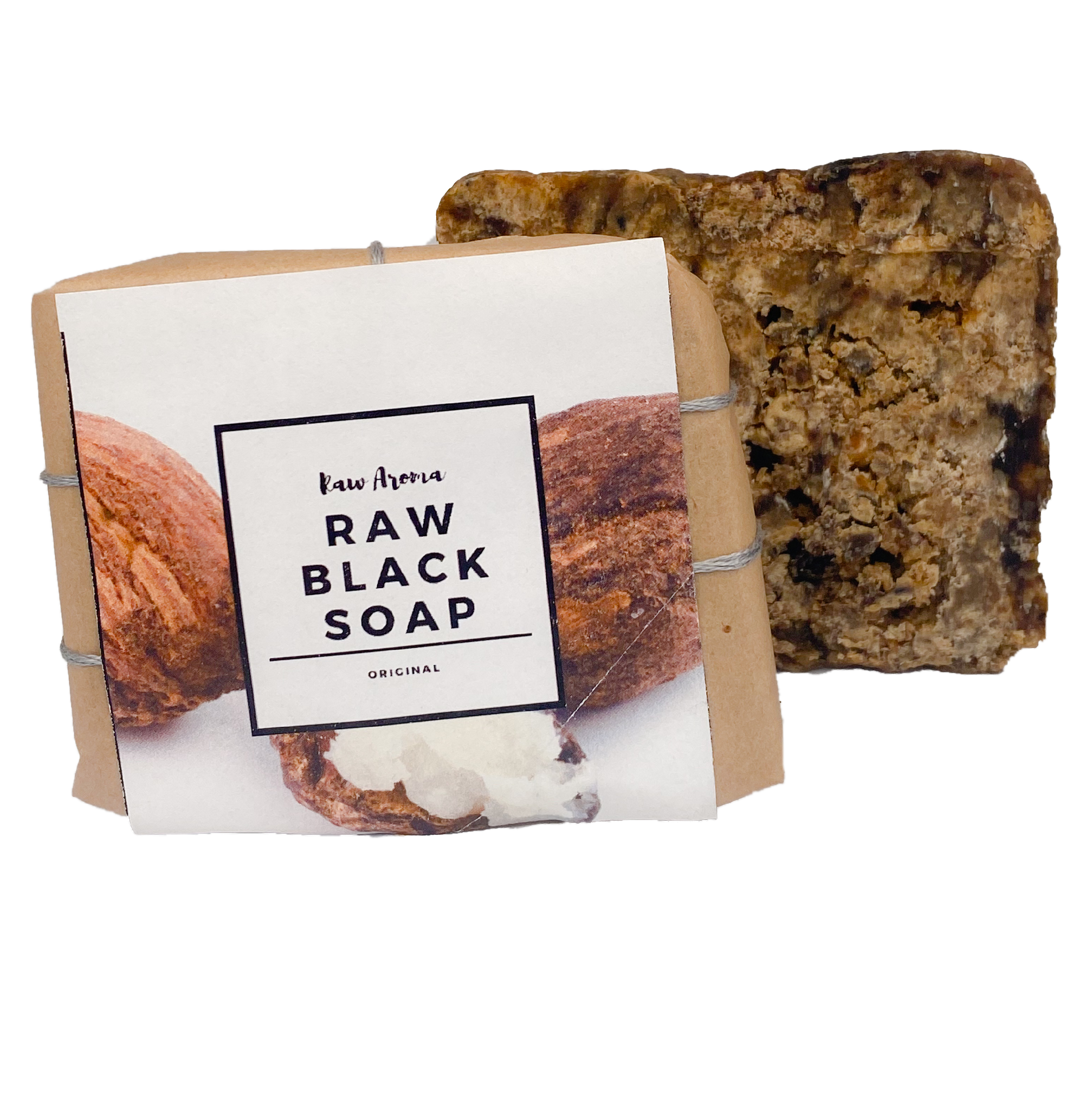 Raw African Black Soap Raw Aroma Skincare