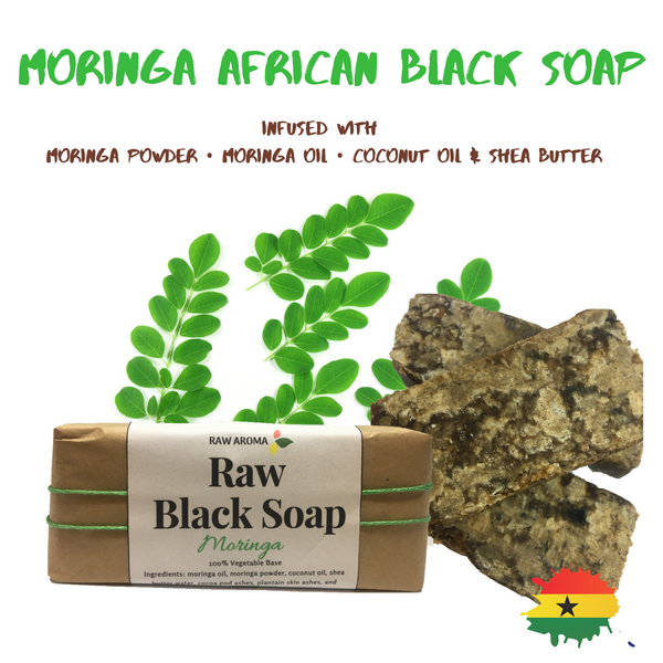 Moringa Black Soap